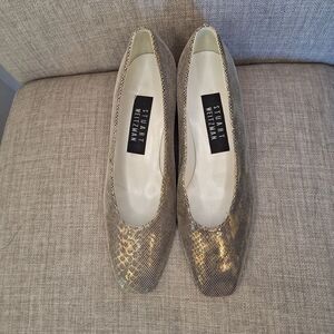 Stuart Weitzman snake embossed flat 6